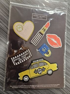 NIP Henri Bendel 6-Pack Multi-Sticker Patch Set